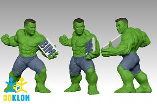 3D фигурка халк